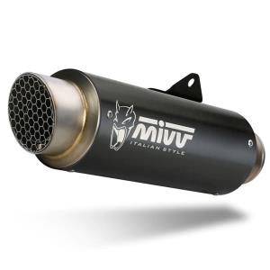 Escape Mivv GP PRO negro Moto Guzzi Stelvio 2024- Â· 3
